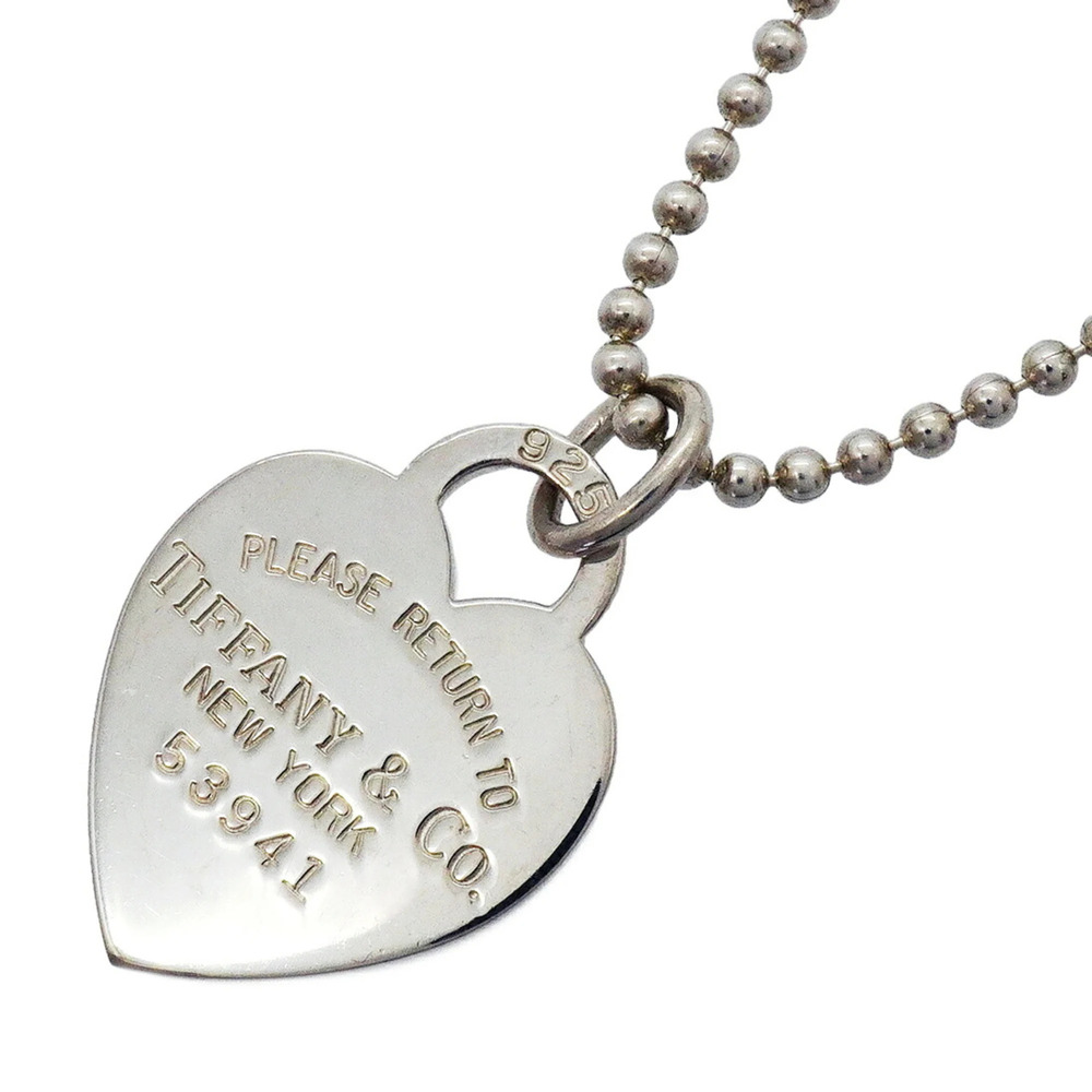 TIFFANY & CO. Silver Heart Necklace